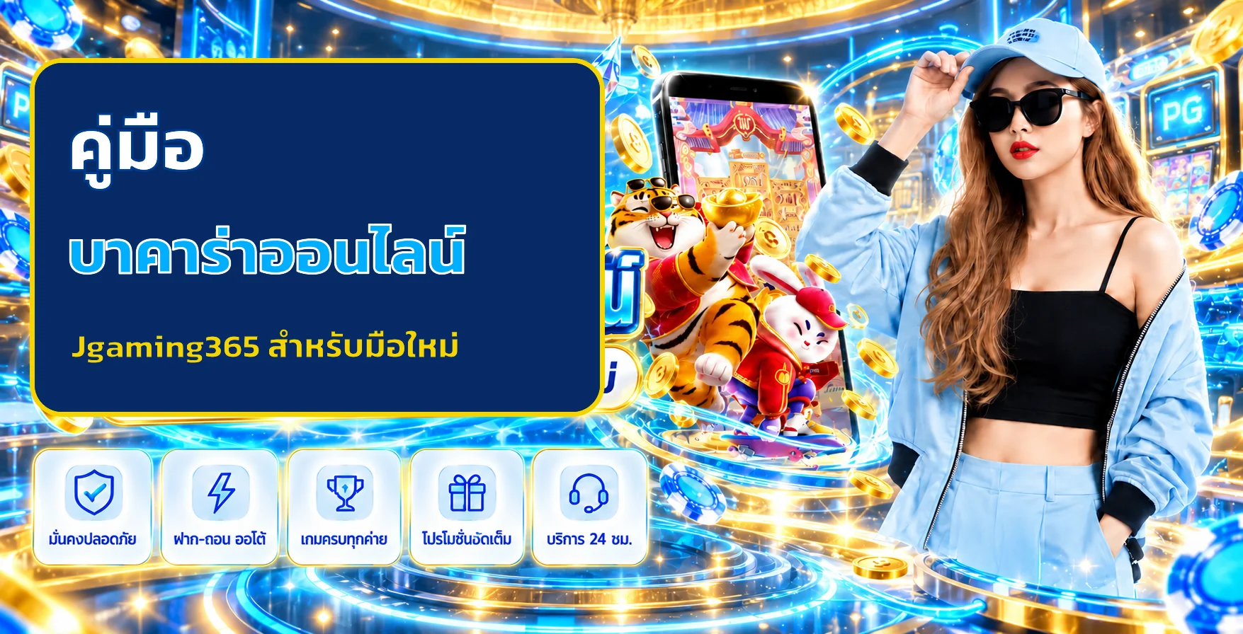 Jgaming365 | คู่มือบาคาร่าออนไลน์สำหรับมือใหม่