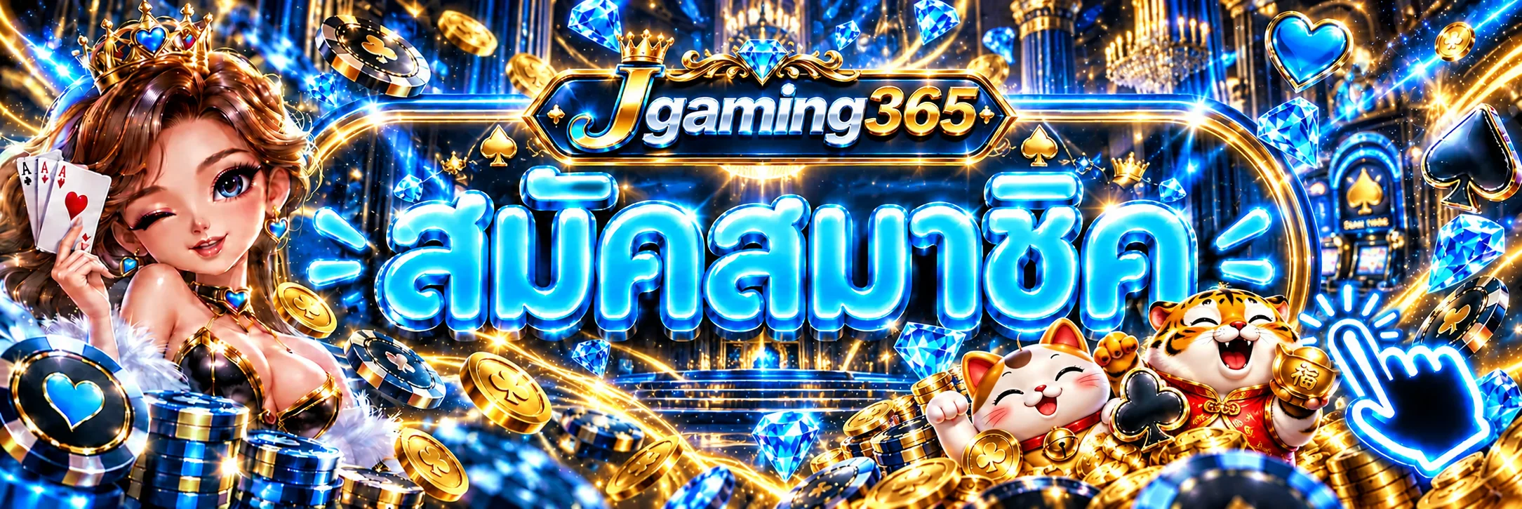 หน้าสมัครสมาชิกและเข้าสู่ระบบ Jgaming365